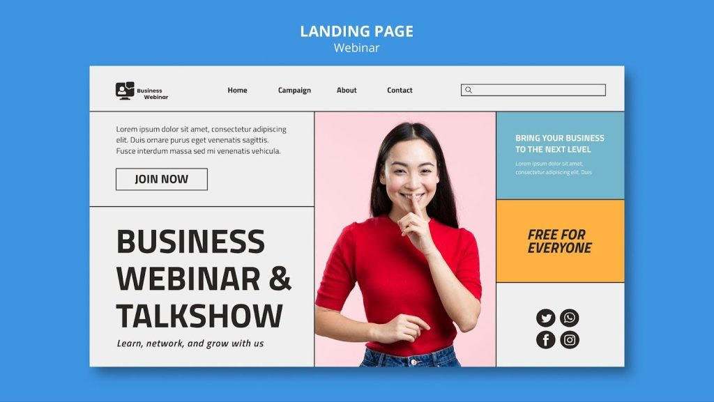 Distinction From Other Page Types Homepage Vs. Landing Page